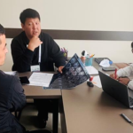 Dr. Satyakam Baruah Taking OPD at LP Clinic – Rehabilitation Center, Tashkent, Uzbekistan